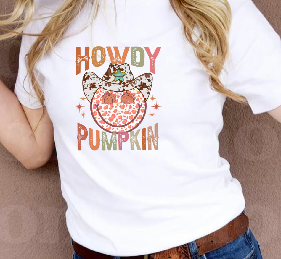Howdy Pumpkin Tee