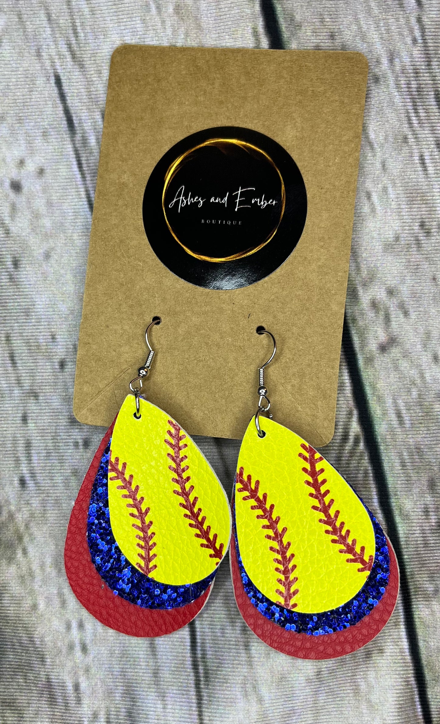 Softball Mama Earrings